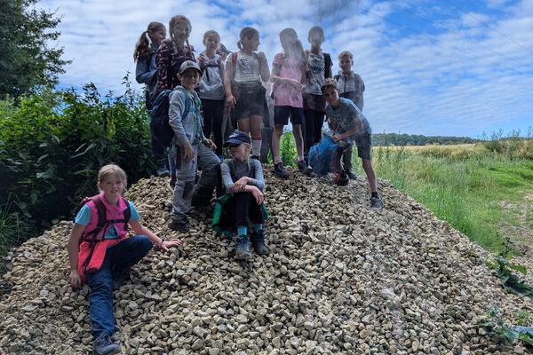 Outdoor-Kids wandern von Havixbeck nach Billerbeck