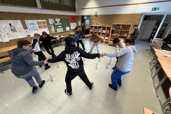 Coolnesstraining an der Pestalozzischule Coesfeld